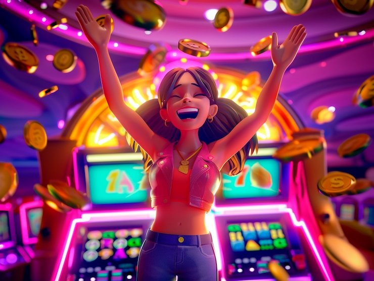 Antarmuka platform exa303 menampilkan slot games dan opsi menu utama